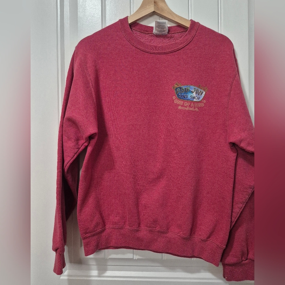 Vintage Mens Ron Jon Surf Shirt Sweatshirt Size Small